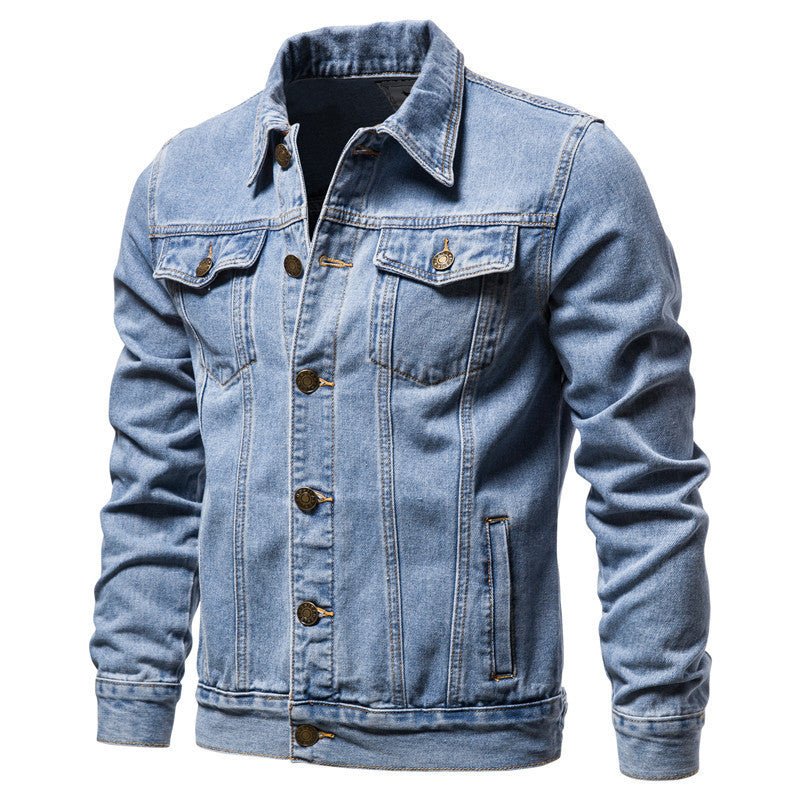 Men's Denim Jacket Style Oversized Front Coat - F.MarketE3020563E8E149DF9A54FB9CF9768564eproloMMen's Denim Jacket Style Oversized Front CoatMen's Denim Jacket Style Oversized Front Coat