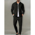 Men's Waffle Zip-Up Collar Slim Fit Cardigan Jacket with Pockets - 2 Piece Set - F.MarketFBBEE20CA0914C4099E0896FDB929120eproloSMen's Waffle Zip-Up Collar Slim Fit Cardigan Jacket with Pockets - 2 Piece SetMen's Waffle Zip-Up Collar Slim Fit Cardigan Jacket with Pockets - 2 Piece Set