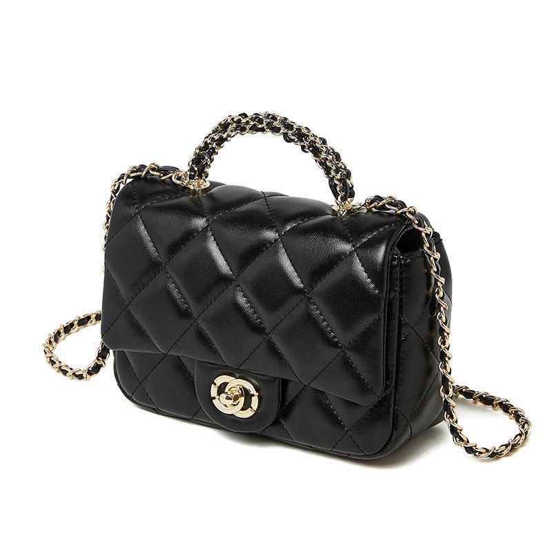 Metal chain diamond grid handbag - F.MarketDBA3CC09ADE943AC9389E11B09052639eprolo19*7*13cmMetal chain diamond grid handbagMetal chain diamond grid handbag