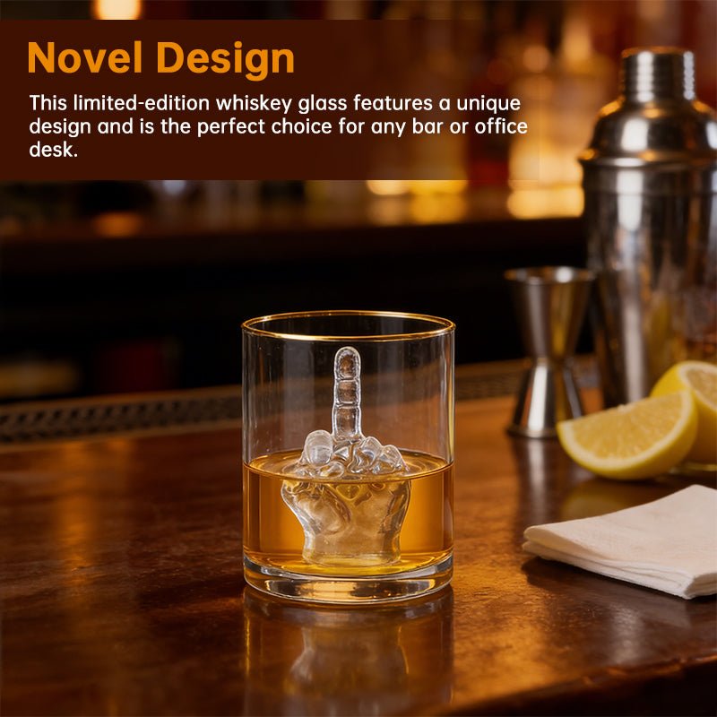 Middle Finger Whiskey Glass with 3D Finger Inside - Funny Novelty Glass for Bourbon Scotch Cocktails, Unique Gift for Men - F.Market5B4AE123136D4A59A065B78A9E8A068BeproloMiddle Finger Whiskey Glass with 3D Finger Inside - Funny Novelty Glass for Bourbon Scotch Cocktails, Unique Gift for MenMiddle Finger Whiskey Glass with 3D Finger Inside - Funny Novelty Glass for Bourbon Scotch Cocktails, Unique Gift for Men