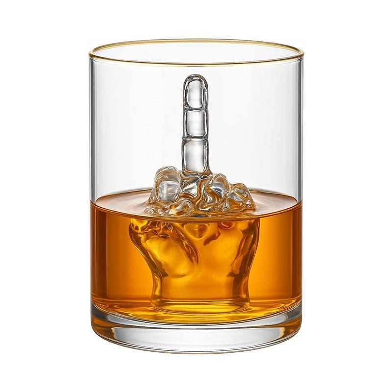Middle Finger Whiskey Glass with 3D Finger Inside - Funny Novelty Glass for Bourbon Scotch Cocktails, Unique Gift for Men - F.Market5B4AE123136D4A59A065B78A9E8A068BeproloMiddle Finger Whiskey Glass with 3D Finger Inside - Funny Novelty Glass for Bourbon Scotch Cocktails, Unique Gift for MenMiddle Finger Whiskey Glass with 3D Finger Inside - Funny Novelty Glass for Bourbon Scotch Cocktails, Unique Gift for Men