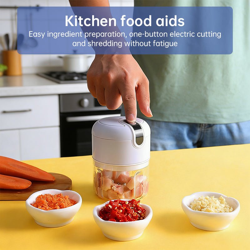 Mini Automatic Portable Food Processor, Triple Blade, USB 250 mL Electric Bivolt - F.Market4D2E003C3A8142DABB5EAE9B2907B39BeproloMini Automatic Portable Food Processor, Triple Blade, USB 250 mL Electric BivoltMini Automatic Portable Food Processor, Triple Blade, USB 250 mL Electric Bivolt