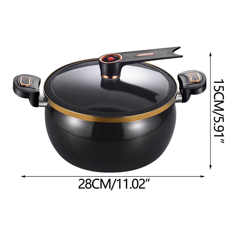 Modern 7L Micro-Pressure Soup Pot - 27cm Non-Stick Stewing Casserole, Includes Spoon, Safe for Induction & Gas Cooking - F.Market656ED751EC0A48169956B4EE8148A008eproloModern 7L Micro-Pressure Soup Pot - 27cm Non-Stick Stewing Casserole, Includes Spoon, Safe for Induction & Gas CookingModern 7L Micro-Pressure Soup Pot - 27cm Non-Stick Stewing Casserole, Includes Spoon, Safe for Induction & Gas Cooking