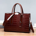 New Foreign Trade Women's Bag Trendy Crocodile Pattern Portable European and American Shoulder Crossbody Tote Bag Cross-Border Dropshipping Global - F.MarketbrownF.MarketNew Foreign Trade Women's Bag Trendy Crocodile Pattern Portable European and American Shoulder Crossbody Tote Bag Cross-Border Dropshipping GlobalNew Foreign Trade Women's Bag Trendy Crocodile Pattern Portable European and American Shoulder Crossbody Tote Bag Cross-Border Dropshipping Global