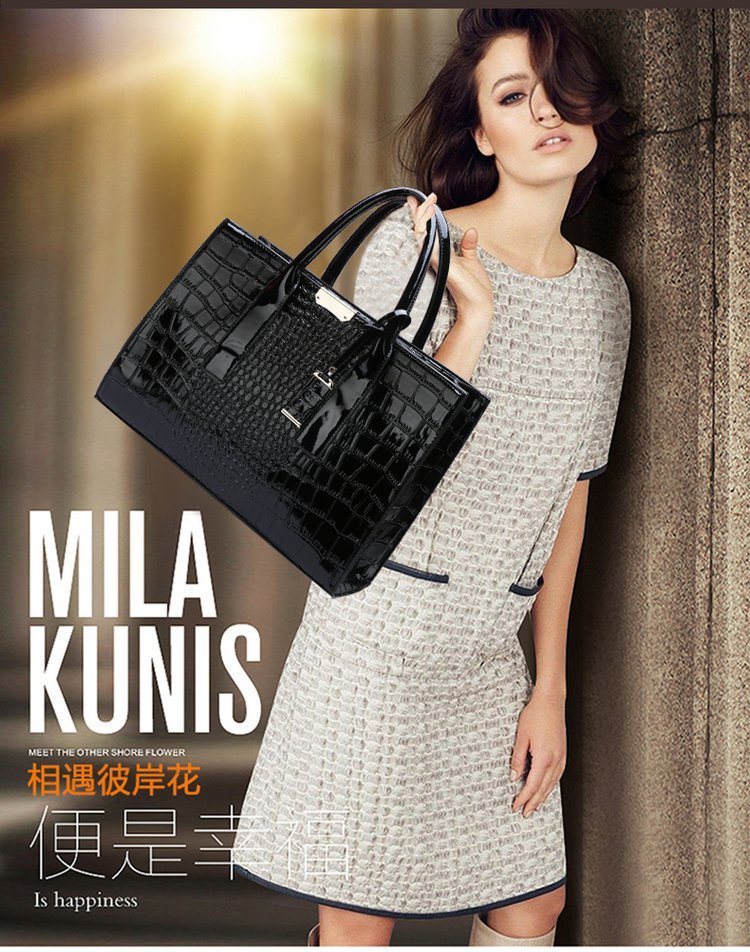 New Foreign Trade Women's Bag Trendy Crocodile Pattern Portable European and American Shoulder Crossbody Tote Bag Cross-Border Dropshipping Global - F.MarketbrownF.MarketNew Foreign Trade Women's Bag Trendy Crocodile Pattern Portable European and American Shoulder Crossbody Tote Bag Cross-Border Dropshipping GlobalNew Foreign Trade Women's Bag Trendy Crocodile Pattern Portable European and American Shoulder Crossbody Tote Bag Cross-Border Dropshipping Global
