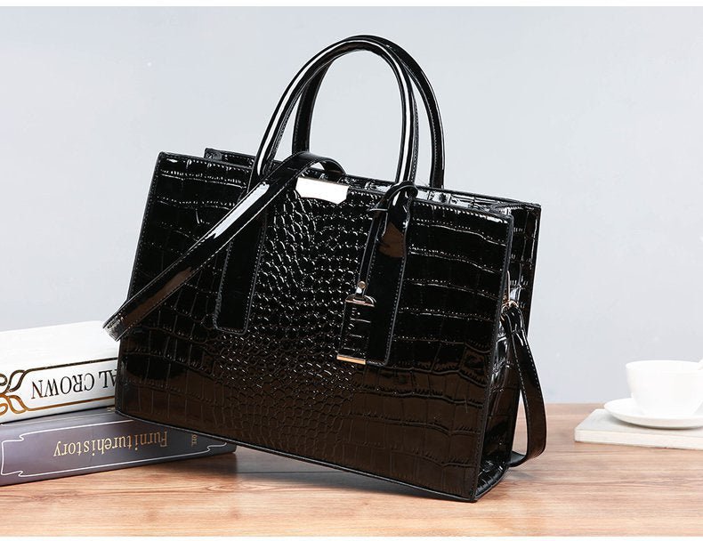 New Foreign Trade Women's Bag Trendy Crocodile Pattern Portable European and American Shoulder Crossbody Tote Bag Cross-Border Dropshipping Global - F.MarketbrownF.MarketNew Foreign Trade Women's Bag Trendy Crocodile Pattern Portable European and American Shoulder Crossbody Tote Bag Cross-Border Dropshipping GlobalNew Foreign Trade Women's Bag Trendy Crocodile Pattern Portable European and American Shoulder Crossbody Tote Bag Cross-Border Dropshipping Global