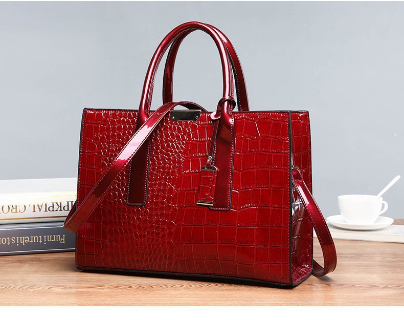New Foreign Trade Women's Bag Trendy Crocodile Pattern Portable European and American Shoulder Crossbody Tote Bag Cross-Border Dropshipping Global - F.MarketbrownF.MarketNew Foreign Trade Women's Bag Trendy Crocodile Pattern Portable European and American Shoulder Crossbody Tote Bag Cross-Border Dropshipping GlobalNew Foreign Trade Women's Bag Trendy Crocodile Pattern Portable European and American Shoulder Crossbody Tote Bag Cross-Border Dropshipping Global