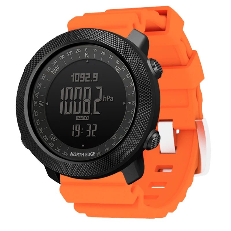 NORTH EDGE Men's Sport Digital Watch Hours Running Swimming Military Army Watches Altimeter Barometer Compass Waterproof 50m - F.Market14:350853Orange rubber strap;200007763:201336100F.MarketChina MainlandNORTH EDGE Men's Sport Digital Watch Hours Running Swimming Military Army Watches Altimeter Barometer Compass Waterproof 50mNORTH EDGE Men's Sport Digital Watch Hours Running Swimming Military Army Watches Altimeter Barometer Compass Waterproof 50m