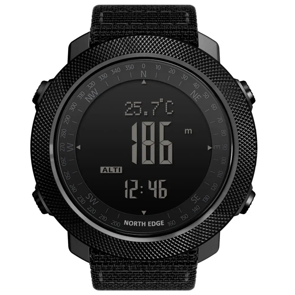 NORTH EDGE Men's Sport Digital Watch Hours Running Swimming Military Army Watches Altimeter Barometer Compass Waterproof 50m - F.Market14:201447598Black nylon strap;200007763:201336100F.MarketChina MainlandNORTH EDGE Men's Sport Digital Watch Hours Running Swimming Military Army Watches Altimeter Barometer Compass Waterproof 50mNORTH EDGE Men's Sport Digital Watch Hours Running Swimming Military Army Watches Altimeter Barometer Compass Waterproof 50m