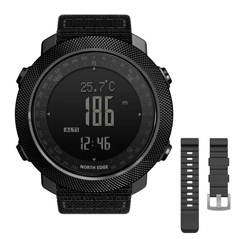 NORTH EDGE Men's Sport Digital Watch Hours Running Swimming Military Army Watches Altimeter Barometer Compass Waterproof 50m - F.Market14:94Black -Black;200007763:201336100F.MarketChina MainlandNORTH EDGE Men's Sport Digital Watch Hours Running Swimming Military Army Watches Altimeter Barometer Compass Waterproof 50mNORTH EDGE Men's Sport Digital Watch Hours Running Swimming Military Army Watches Altimeter Barometer Compass Waterproof 50m