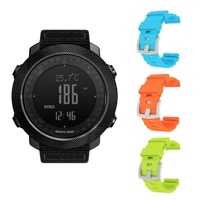 NORTH EDGE Men's Sport Digital Watch Hours Running Swimming Military Army Watches Altimeter Barometer Compass Waterproof 50m - F.Market14:865watch-3pc strap;200007763:201336100F.MarketChina MainlandNORTH EDGE Men's Sport Digital Watch Hours Running Swimming Military Army Watches Altimeter Barometer Compass Waterproof 50mNORTH EDGE Men's Sport Digital Watch Hours Running Swimming Military Army Watches Altimeter Barometer Compass Waterproof 50m