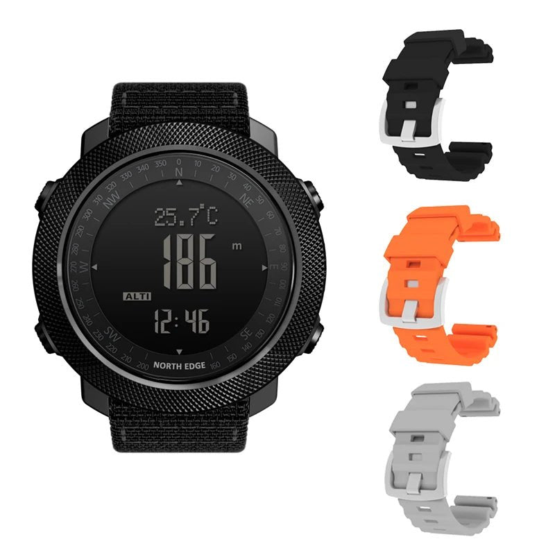 NORTH EDGE Men's Sport Digital Watch Hours Running Swimming Military Army Watches Altimeter Barometer Compass Waterproof 50m - F.Market14:496watch-3pc strap;200007763:201336100F.MarketChina MainlandNORTH EDGE Men's Sport Digital Watch Hours Running Swimming Military Army Watches Altimeter Barometer Compass Waterproof 50mNORTH EDGE Men's Sport Digital Watch Hours Running Swimming Military Army Watches Altimeter Barometer Compass Waterproof 50m