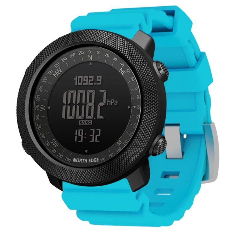 NORTH EDGE Men's Sport Digital Watch Hours Running Swimming Military Army Watches Altimeter Barometer Compass Waterproof 50m - F.Market14:350850Blue rubber strap;200007763:201336100F.MarketChina MainlandNORTH EDGE Men's Sport Digital Watch Hours Running Swimming Military Army Watches Altimeter Barometer Compass Waterproof 50mNORTH EDGE Men's Sport Digital Watch Hours Running Swimming Military Army Watches Altimeter Barometer Compass Waterproof 50m
