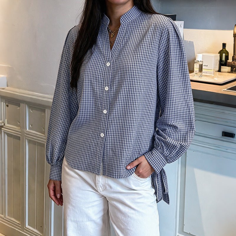 Plaid slit loose shirt - F.MarketF26EB52E0F7C42E5B7AEE480BC49C2ACeproloSPlaid slit loose shirtPlaid slit loose shirt
