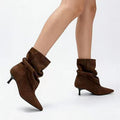 Pleated Mid-Calf Boots for Women Pointed Toe Medium Heel Velvet Boots - F.Market063F9E9EF9CB472AA540568B824890E3eprolo35Pleated Mid-Calf Boots for Women Pointed Toe Medium Heel Velvet BootsPleated Mid-Calf Boots for Women Pointed Toe Medium Heel Velvet Boots