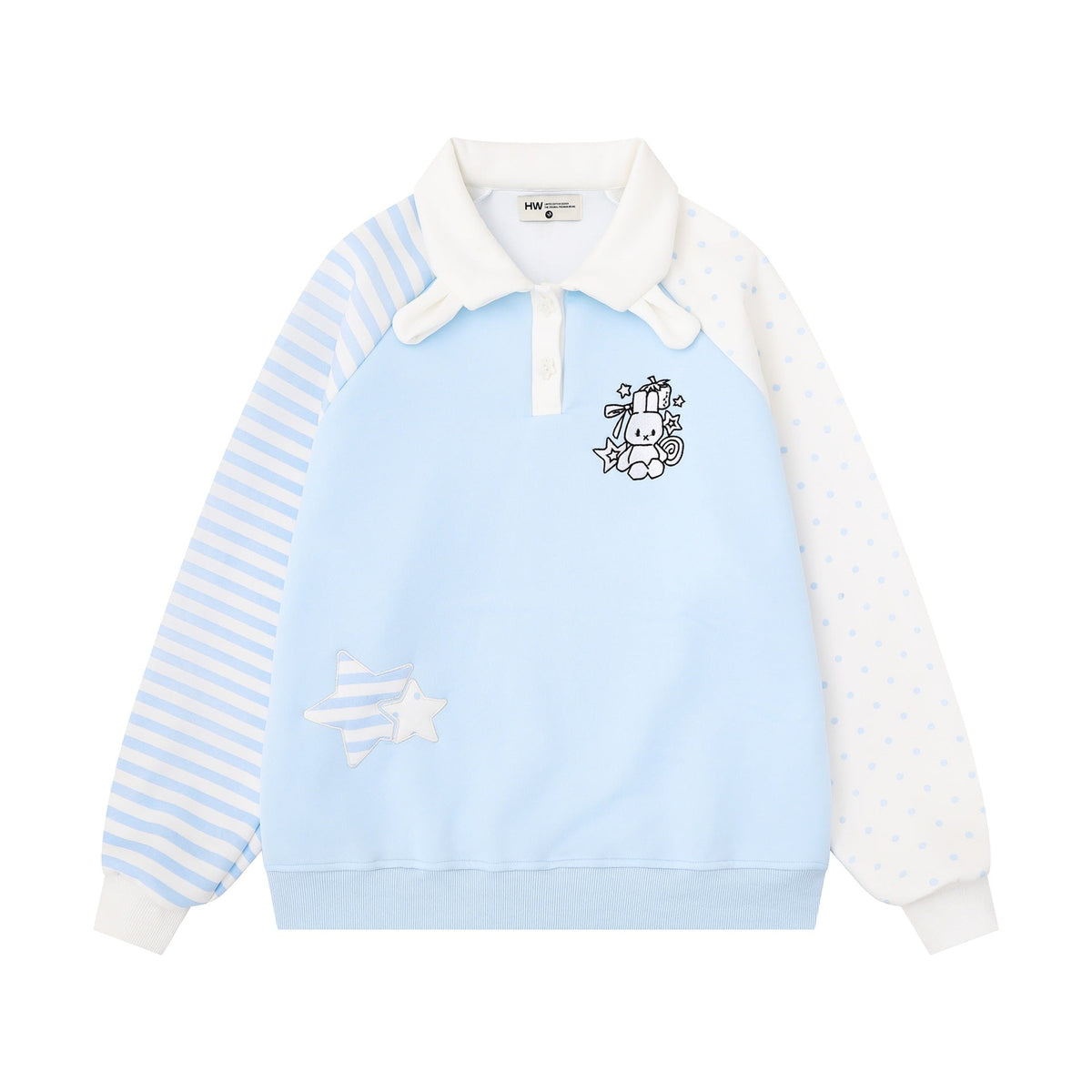 Polo collar color blocked design hoodie - F.Market39EFBEB352F0418792496C06C1EA0843eproloSPolo collar color blocked design hoodiePolo collar color blocked design hoodie