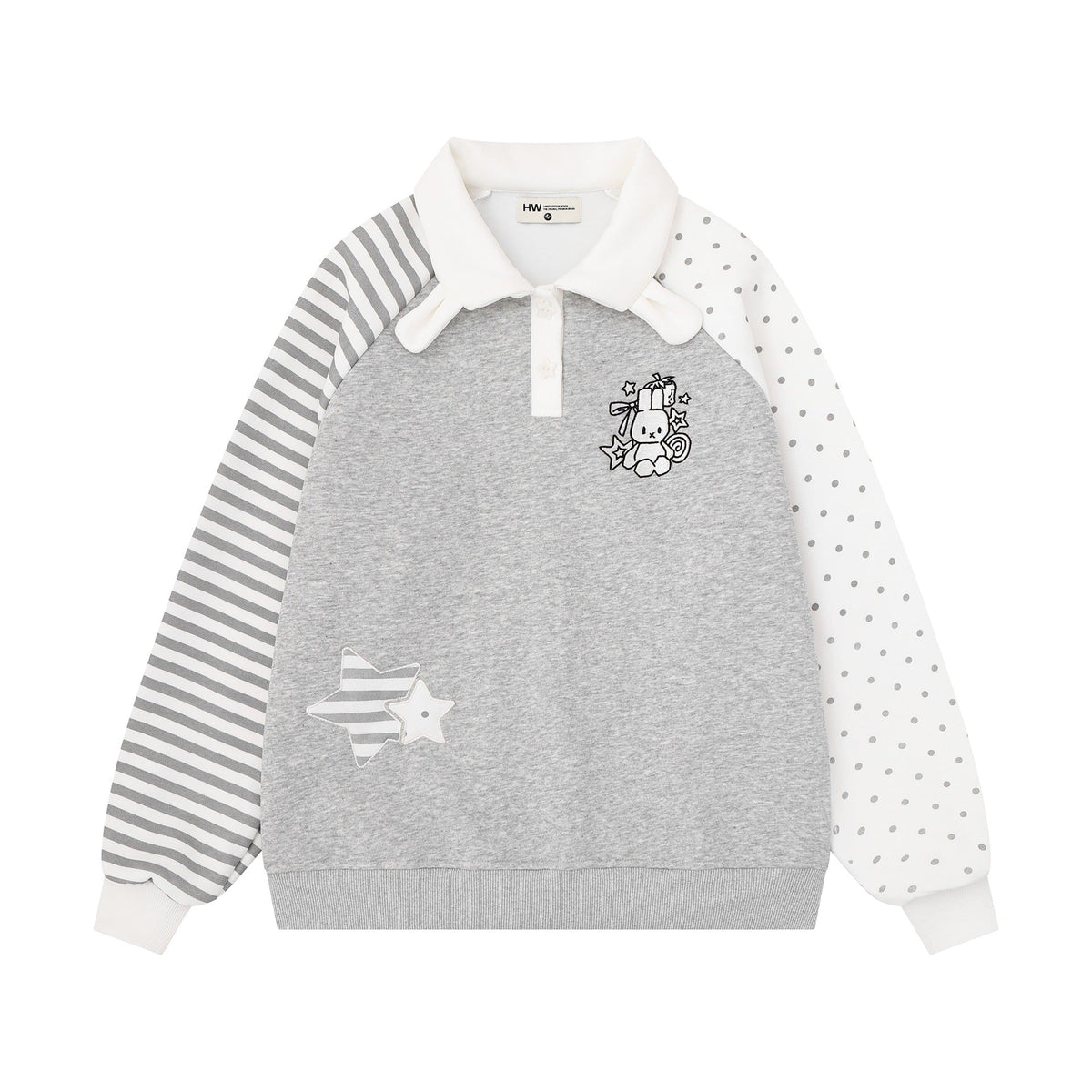 Polo collar color blocked design hoodie - F.Market39EFBEB352F0418792496C06C1EA0843eproloSPolo collar color blocked design hoodiePolo collar color blocked design hoodie