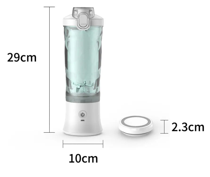 Portable Blender Juicer – Personal-Size Blender for Shakes and Smoothies with 6 Blades - F.MarketFWJMVTY98F.MarketUSBPortable Blender Juicer – Personal-Size Blender for Shakes and Smoothies with 6 BladesPortable Blender Juicer – Personal-Size Blender for Shakes and Smoothies with 6 Blades