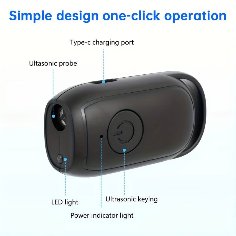Portable Dog & Cat Repellent, Rechargeable 180mAh Ultrasonic Anti Bark Device, 23-40KHZ with Flashlight for Outdoor Use - F.MarketA0AAE3B3F05E4BF3A324AE99DA7403DFeproloPortable Dog & Cat Repellent, Rechargeable 180mAh Ultrasonic Anti Bark Device, 23-40KHZ with Flashlight for Outdoor UsePortable Dog & Cat Repellent, Rechargeable 180mAh Ultrasonic Anti Bark Device, 23-40KHZ with Flashlight for Outdoor Use