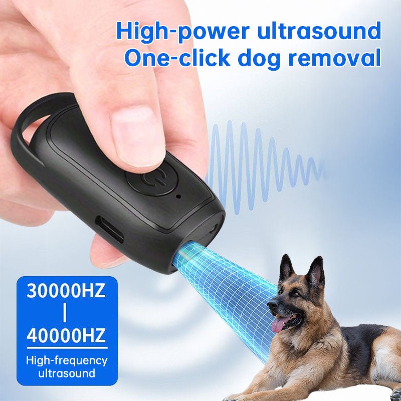 Portable Dog & Cat Repellent, Rechargeable 180mAh Ultrasonic Anti Bark Device, 23-40KHZ with Flashlight for Outdoor Use - F.MarketA0AAE3B3F05E4BF3A324AE99DA7403DFeproloPortable Dog & Cat Repellent, Rechargeable 180mAh Ultrasonic Anti Bark Device, 23-40KHZ with Flashlight for Outdoor UsePortable Dog & Cat Repellent, Rechargeable 180mAh Ultrasonic Anti Bark Device, 23-40KHZ with Flashlight for Outdoor Use