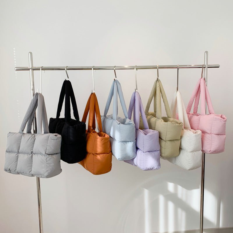 Quilted Single-Shoulder Bag Down Jacket Bag Large Capacity - F.MarketE40998B356D44A4C9669AB6518A4856EeproloQuilted Single-Shoulder Bag Down Jacket Bag Large CapacityQuilted Single-Shoulder Bag Down Jacket Bag Large Capacity