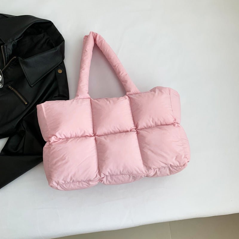 Quilted Single-Shoulder Bag Down Jacket Bag Large Capacity - F.MarketE40998B356D44A4C9669AB6518A4856EeproloQuilted Single-Shoulder Bag Down Jacket Bag Large CapacityQuilted Single-Shoulder Bag Down Jacket Bag Large Capacity