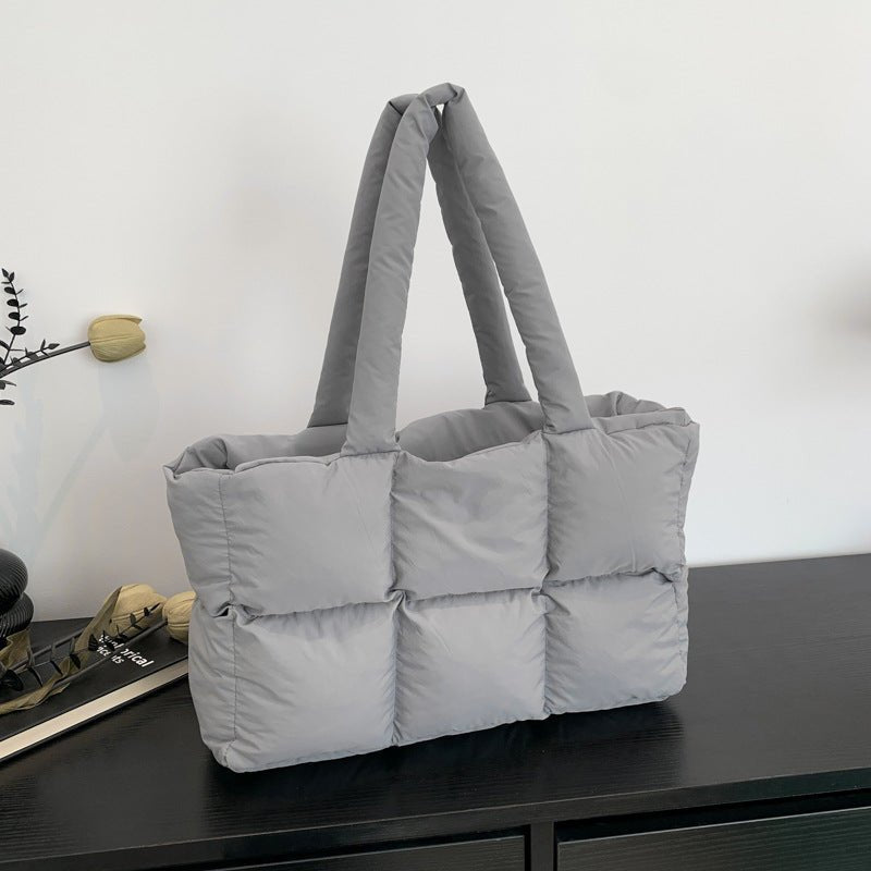 Quilted Single-Shoulder Bag Down Jacket Bag Large Capacity - F.MarketB776FD5A9FBC422BA22968BEFAC26EF5eproloQuilted Single-Shoulder Bag Down Jacket Bag Large CapacityQuilted Single-Shoulder Bag Down Jacket Bag Large Capacity