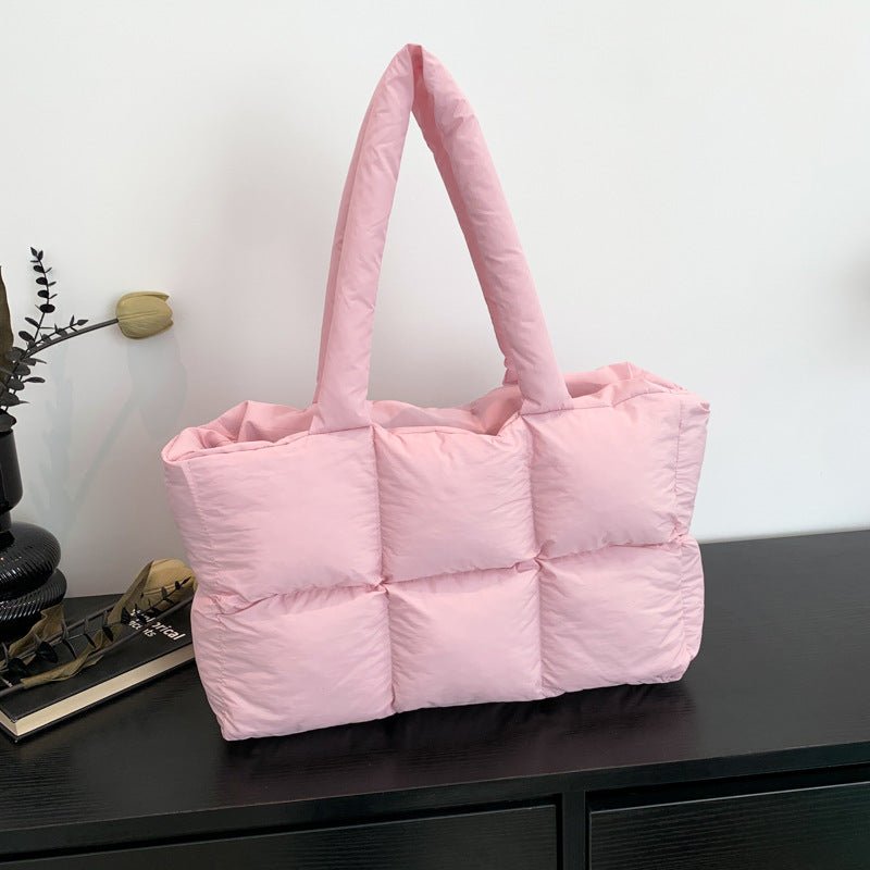 Quilted Single-Shoulder Bag Down Jacket Bag Large Capacity - F.Market4CF09B46C93E431E9BC5AA8BC1ABEB60eproloQuilted Single-Shoulder Bag Down Jacket Bag Large CapacityQuilted Single-Shoulder Bag Down Jacket Bag Large Capacity