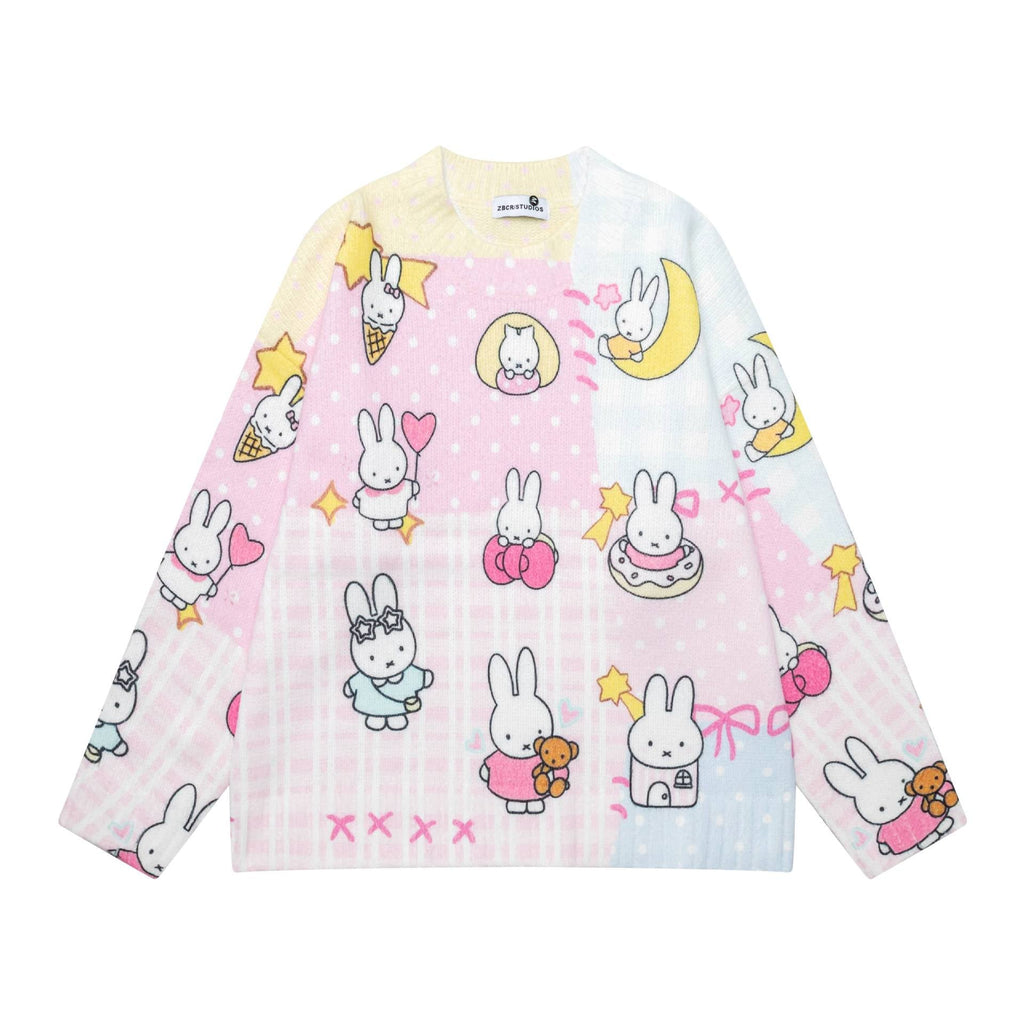 Rabbit Comic Printed Sweater - F.Market0B35C3750DA6451BB7ABC619B93B03C7eproloSRabbit Comic Printed SweaterRabbit Comic Printed Sweater
