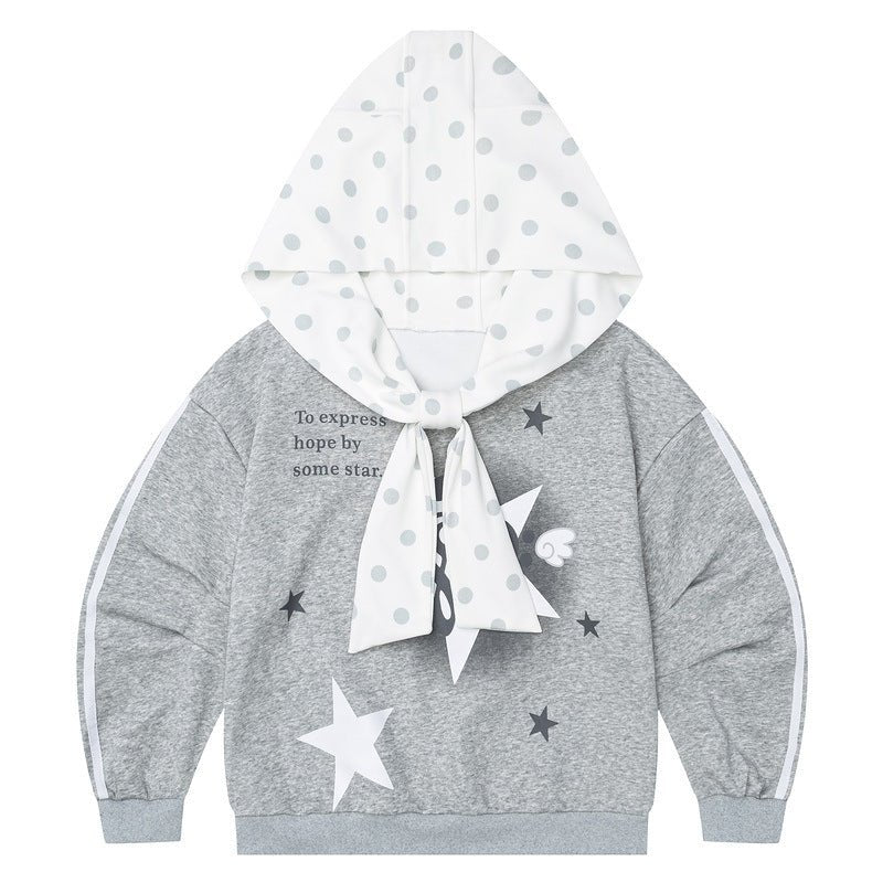 Retro grey patchwork polka dot rabbit ear hat long sleeved hoodie - F.Market0237115FFCA44EF29D036EFEC766D9BAeproloSRetro grey patchwork polka dot rabbit ear hat long sleeved hoodieRetro grey patchwork polka dot rabbit ear hat long sleeved hoodie