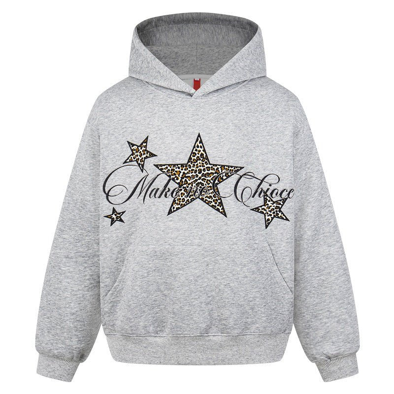 Retro leopard print star hooded sweatshirt for women - F.Market63DD23D3D1094C43811BD8384F8BA5B4eproloMRetro leopard print star hooded sweatshirt for womenRetro leopard print star hooded sweatshirt for women