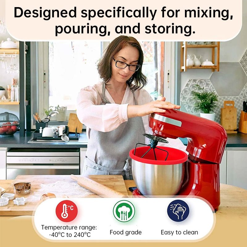 Reusable Mixer Container with Silicone Liner Lid, Compatible with KitchenAid 5-Quart Tilt-Head Stand Mixers, Baking Accessory - F.Market040B9216F7D440999F71D0C46F08AA89eproloReusable Mixer Container with Silicone Liner Lid, Compatible with KitchenAid 5-Quart Tilt-Head Stand Mixers, Baking AccessoryReusable Mixer Container with Silicone Liner Lid, Compatible with KitchenAid 5-Quart Tilt-Head Stand Mixers, Baking Accessory