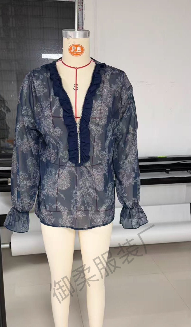 Romantic Boho Deep V-Neck Paisley Ruffle Chiffon Shirt - F.Market3F7BD5EE49A9498CACF4C4CEE73C7860eproloXSRomantic Boho Deep V-Neck Paisley Ruffle Chiffon ShirtRomantic Boho Deep V-Neck Paisley Ruffle Chiffon Shirt