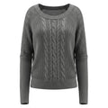 Round neck twisted flower knitted long sleeved sweater - F.MarketB42806D5BD384C528333BA54EAB37B17eproloSRound neck twisted flower knitted long sleeved sweaterRound neck twisted flower knitted long sleeved sweater
