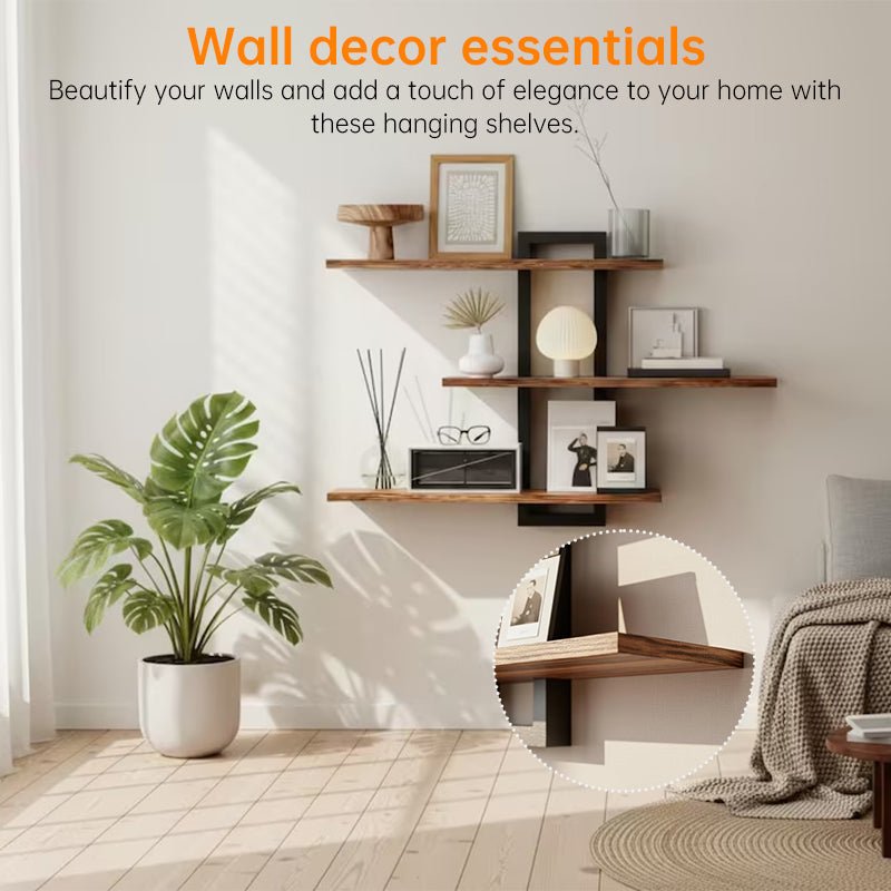 Rustic Wood & Metal Floating Shelves - Wall Mounted Storage for Kitchen/Bathroom - F.Market2B890DE890DC421A9D2B3F3191C04637eproloRustic Wood & Metal Floating Shelves - Wall Mounted Storage for Kitchen/BathroomRustic Wood & Metal Floating Shelves - Wall Mounted Storage for Kitchen/Bathroom