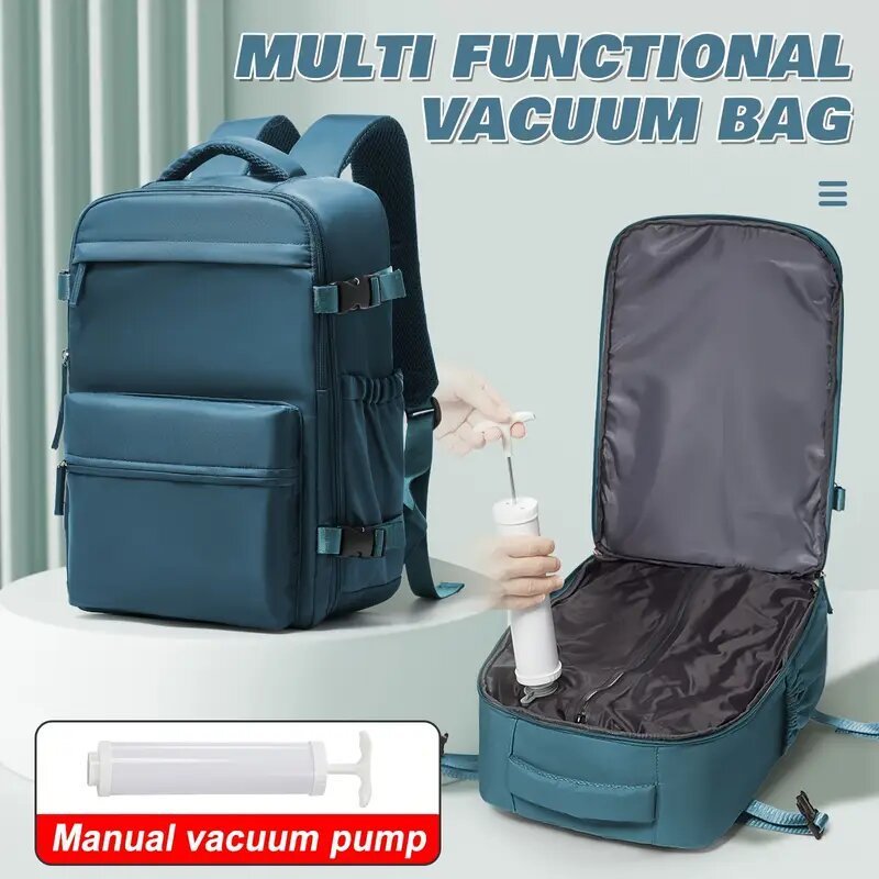 Ryanair Approved 40x20x25 Cabin Bag - Vacuum Compression Travel Backpack & 42x29x15 Storage Bag, Laptop Compartment - F.Market108261E8D617450D8C738BC14A1BED5BeproloSRyanair Approved 40x20x25 Cabin Bag - Vacuum Compression Travel Backpack & 42x29x15 Storage Bag, Laptop CompartmentRyanair Approved 40x20x25 Cabin Bag - Vacuum Compression Travel Backpack & 42x29x15 Storage Bag, Laptop Compartment