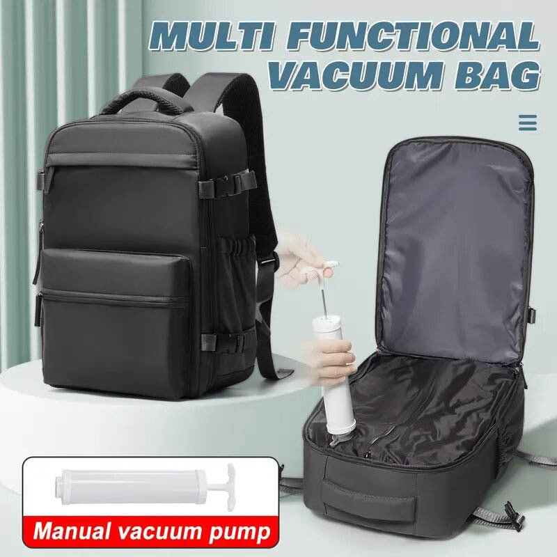 Ryanair Approved 40x20x25 Cabin Bag - Vacuum Compression Travel Backpack & 42x29x15 Storage Bag, Laptop Compartment - F.MarketD88E7DD6CC84400091227319044CAE79eproloSRyanair Approved 40x20x25 Cabin Bag - Vacuum Compression Travel Backpack & 42x29x15 Storage Bag, Laptop CompartmentRyanair Approved 40x20x25 Cabin Bag - Vacuum Compression Travel Backpack & 42x29x15 Storage Bag, Laptop Compartment