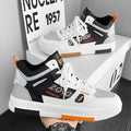 Shoes for men, trendy shoes for high school students, casual board shoes for men, versatile shoes for men, mid top sports, white shoes - F.MarketeproloShoes for men, trendy shoes for high school students, casual board shoes for men, versatile shoes for men, mid top sports, white shoesShoes for men, trendy shoes for high school students, casual board shoes for men, versatile shoes for men, mid top sports, white shoes