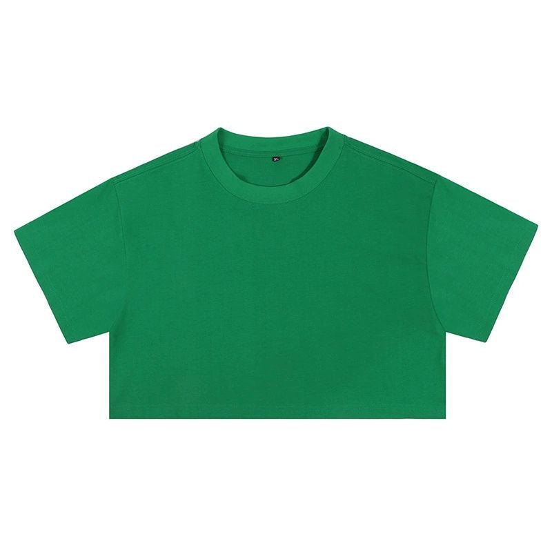 Short crop loose top women's short sleeved T-shirt with exposed navel - F.Market2B411334D6E84E1EAE8F8F24A8728157eproloMShort crop loose top women's short sleeved T-shirt with exposed navelShort crop loose top women's short sleeved T-shirt with exposed navel