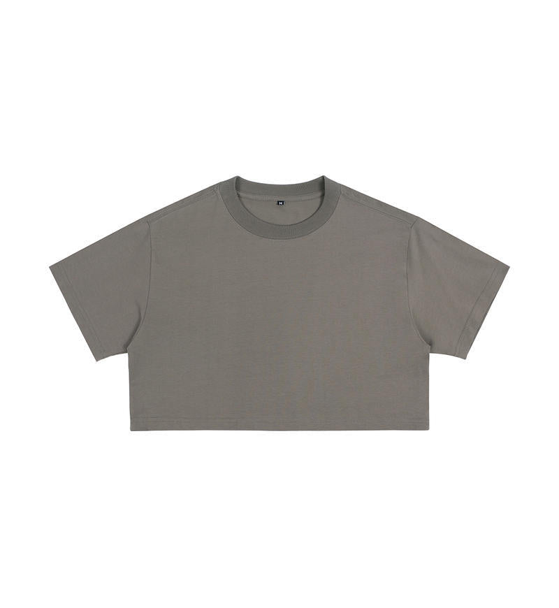 Short crop loose top women's short sleeved T-shirt with exposed navel - F.Market242FBE1DAB4648D8A0926155D20B4A9BeproloMShort crop loose top women's short sleeved T-shirt with exposed navelShort crop loose top women's short sleeved T-shirt with exposed navel
