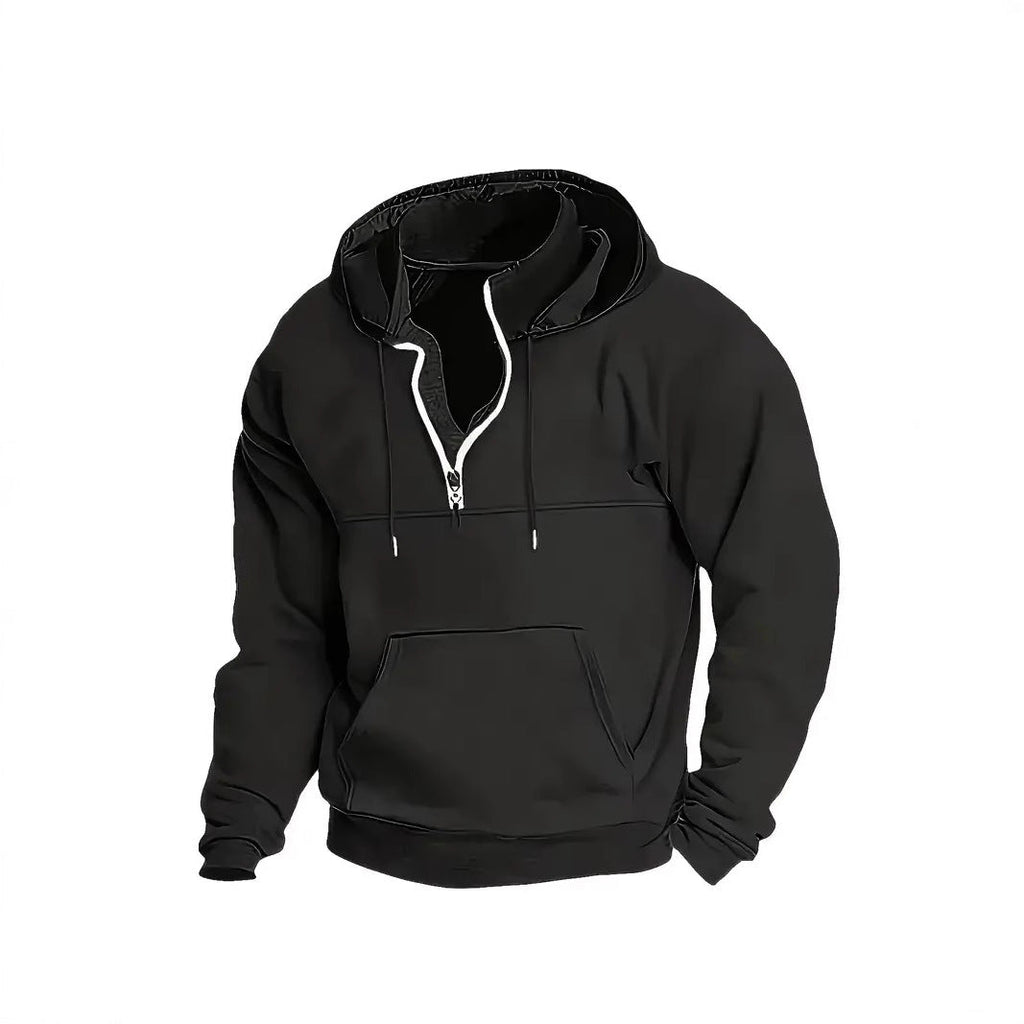Simple Half-Zip Hoodie Casual Sport Solid Color Hooded Sweatshirt - F.MarketFA4C9C9803574D0B95D18738A7722348eproloMSimple Half-Zip Hoodie Casual Sport Solid Color Hooded SweatshirtSimple Half-Zip Hoodie Casual Sport Solid Color Hooded Sweatshirt