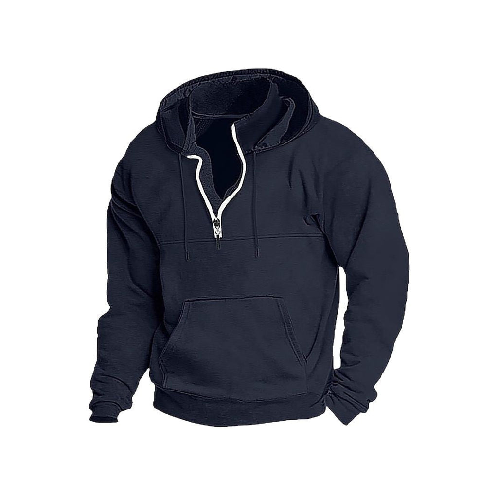Simple Half-Zip Hoodie Casual Sport Solid Color Hooded Sweatshirt - F.MarketFA4C9C9803574D0B95D18738A7722348eproloMSimple Half-Zip Hoodie Casual Sport Solid Color Hooded SweatshirtSimple Half-Zip Hoodie Casual Sport Solid Color Hooded Sweatshirt
