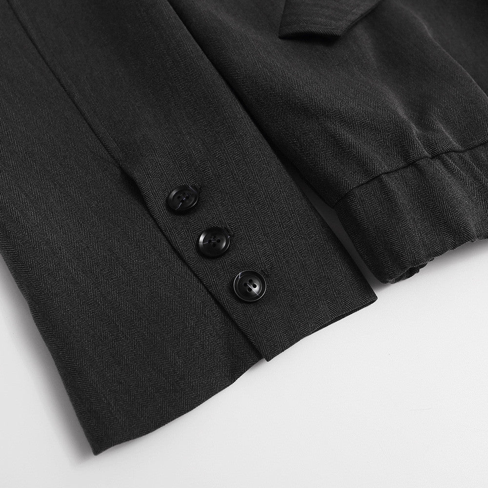 Slanted placket lapel jacket - F.Market4A58FFBAD6C345BAAF0747D1693E9F3FeproloSSlanted placket lapel jacketSlanted placket lapel jacket