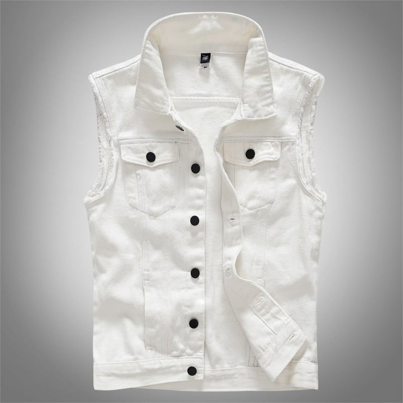 Slim Fit Trendy Men's White Denim Vest Denim Waistcoat Denim Sleeveless Top - F.Market9DBE8147CCD5409B9C6F01DEEA3B5D49eproloMSlim Fit Trendy Men's White Denim Vest Denim Waistcoat Denim Sleeveless TopSlim Fit Trendy Men's White Denim Vest Denim Waistcoat Denim Sleeveless Top