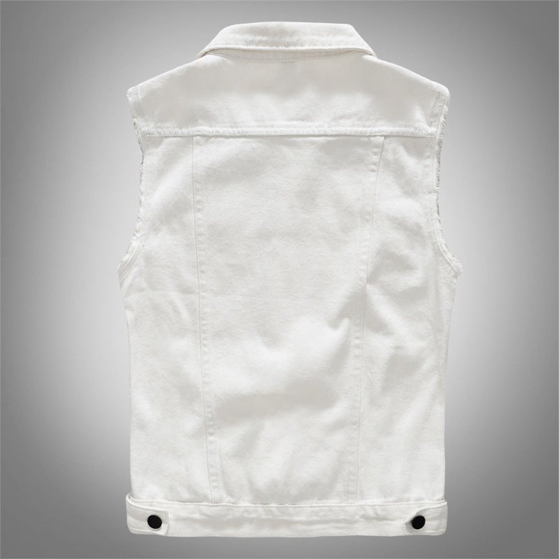 Slim Fit Trendy Men's White Denim Vest Denim Waistcoat Denim Sleeveless Top - F.Market9DBE8147CCD5409B9C6F01DEEA3B5D49eproloMSlim Fit Trendy Men's White Denim Vest Denim Waistcoat Denim Sleeveless TopSlim Fit Trendy Men's White Denim Vest Denim Waistcoat Denim Sleeveless Top