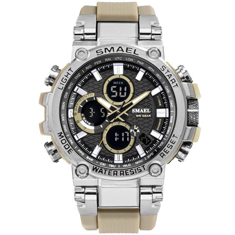 SMEAL 1803 Men Sport Watches Digital Double Time Chronograph Watch Mens LED Chronometre Week Display Wristwatches montre homme Hour - F.Market61EDA0D572E34E79B8CD59C282E03A9AeproloSMEAL 1803 Men Sport Watches Digital Double Time Chronograph Watch Mens LED Chronometre Week Display Wristwatches montre homme HourSMEAL 1803 Men Sport Watches Digital Double Time Chronograph Watch Mens LED Chronometre Week Display Wristwatches montre homme Hour