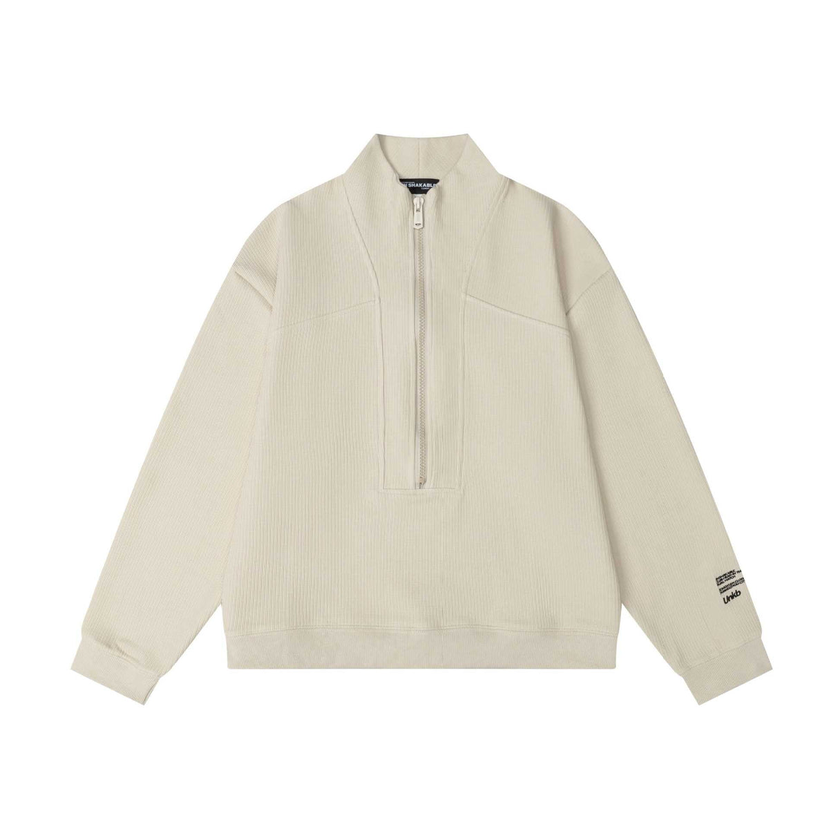 Solid color half cardigan design hoodie - F.MarketE7DA65974DD64A0EA98B63A311D2F584eproloSSolid color half cardigan design hoodieSolid color half cardigan design hoodie