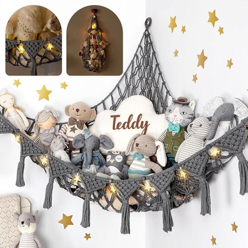 Space-Saving Toy Hammock, Decorative Woven Net to Organize Giant Stuffed Animals in Bedroom - F.Market00A8725A939C4B7C975EF6EB7B3B0E69eproloSpace-Saving Toy Hammock, Decorative Woven Net to Organize Giant Stuffed Animals in BedroomSpace-Saving Toy Hammock, Decorative Woven Net to Organize Giant Stuffed Animals in Bedroom