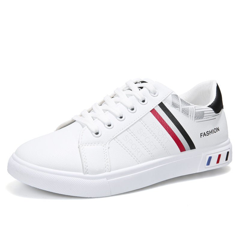 Spring New Shoes Men's Korean-style Fashionable White Shoes All-match Casual Sports Trendy Shoes Men's Sneakers for Students - F.MarketBlack / 39F.Market39Spring New Shoes Men's Korean-style Fashionable White Shoes All-match Casual Sports Trendy Shoes Men's Sneakers for StudentsSpring New Shoes Men's Korean-style Fashionable White Shoes All-match Casual Sports Trendy Shoes Men's Sneakers for Students