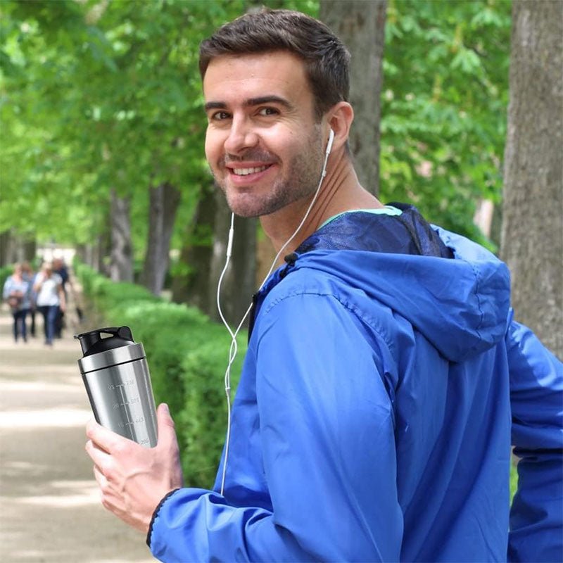 Stainless Steel Protein Shaker Bottle with Mixing Ball - Leak-Proof Gym & Sports Portable Shaker Cup - F.Market78BB50F3B85B4A7D91E2B778EF2ABE62eprolo500mlStainless Steel Protein Shaker Bottle with Mixing Ball - Leak-Proof Gym & Sports Portable Shaker CupStainless Steel Protein Shaker Bottle with Mixing Ball - Leak-Proof Gym & Sports Portable Shaker Cup